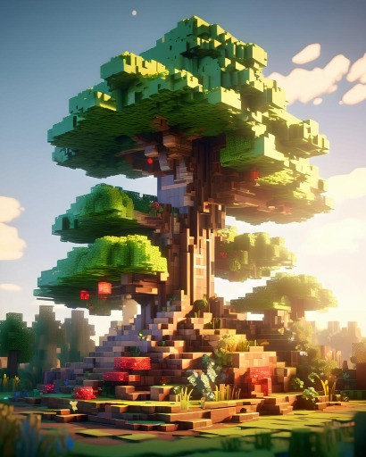 Minecraft 전시 포스터